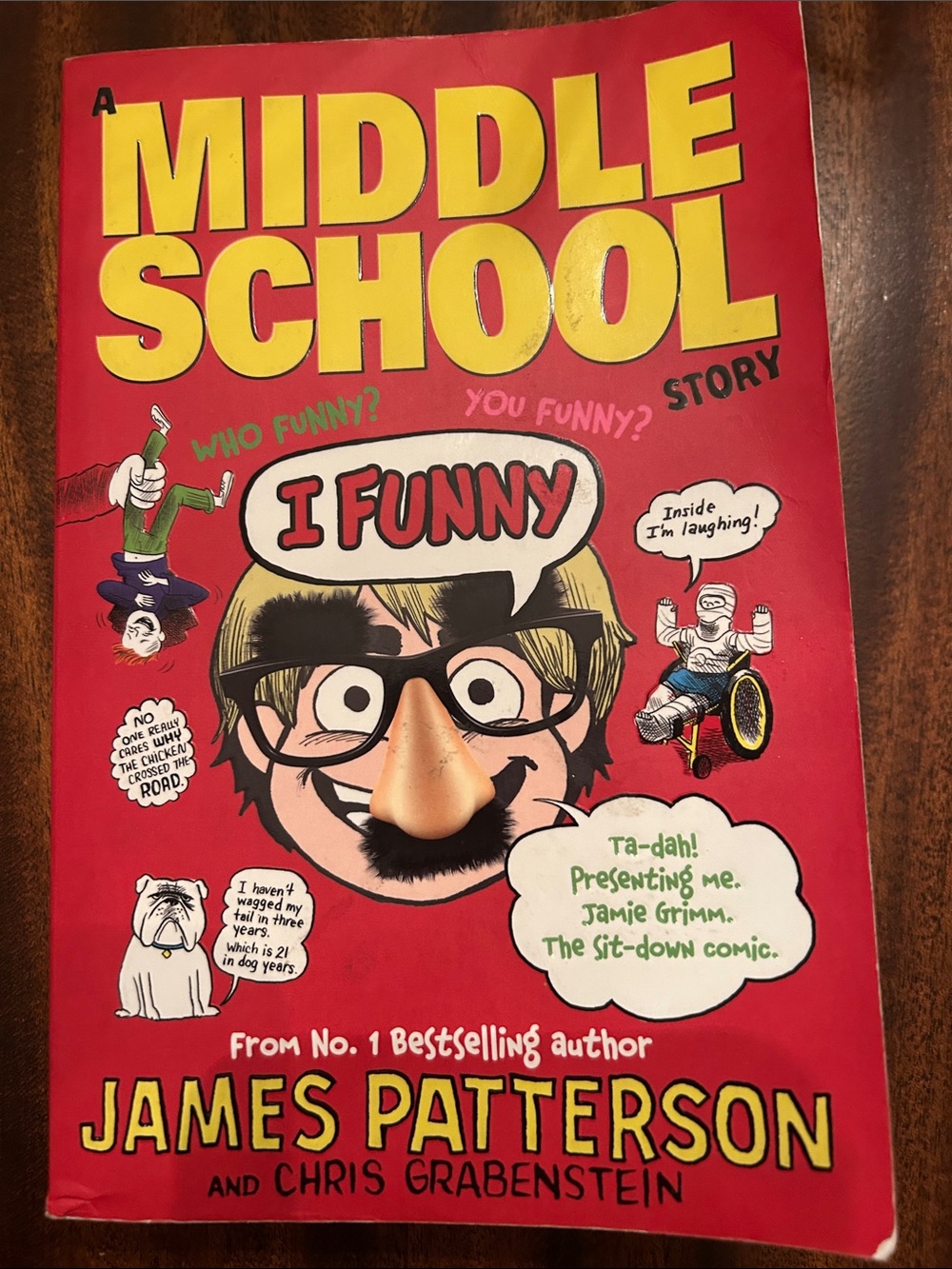 I Funny Middle School Story - Red Cover